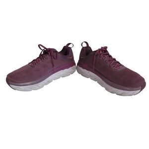Hoka One One Bondi 6 Womens Running Shoes Purple Size 9.5 Wide